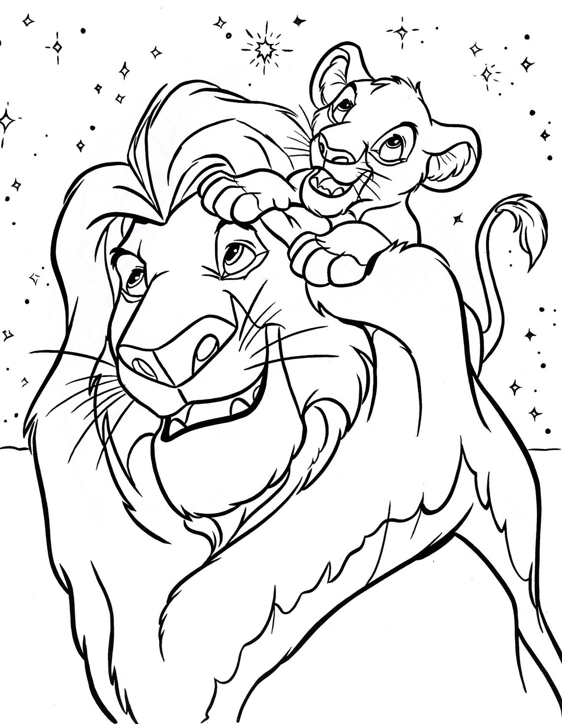Disney Colouring Pages | Etsy