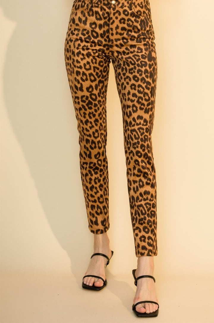 Leopard Print Pants - Etsy