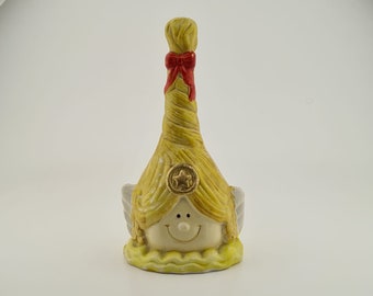 Vintage Porcelain Birthday Bell