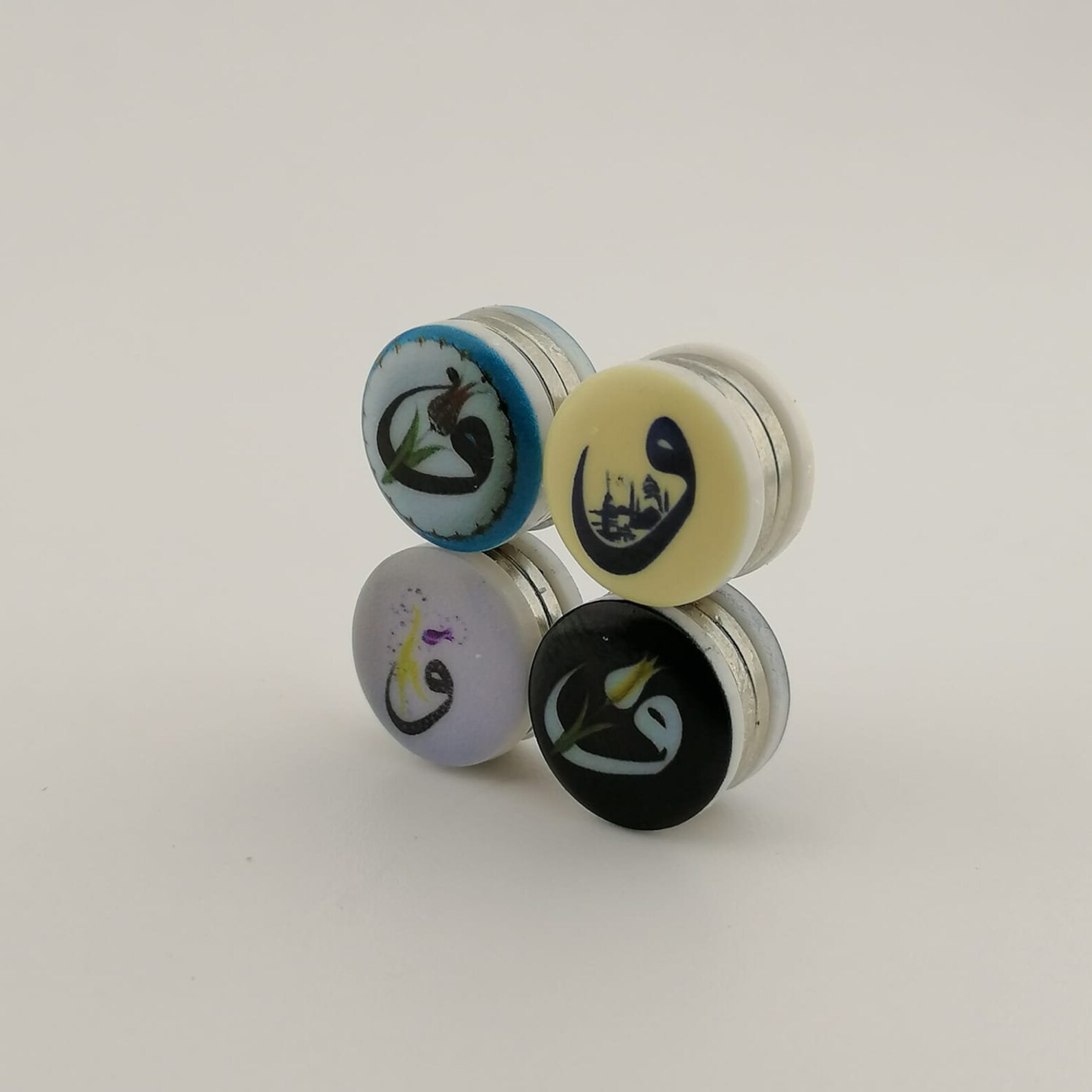 Hijab Scarf Pins 4 Pieces Etsy