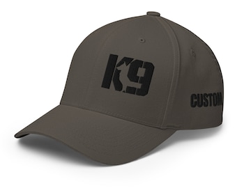 Personalized K9 Silhouette Flexfit Cap