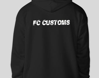 Sudadera con capucha y logotipo personalizado