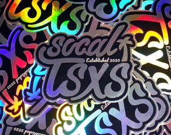 SoCalTSXs Holographic Stickers