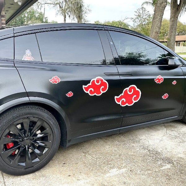 Akatsuki Anime Cloud Decal (Custom colors and sizes available)