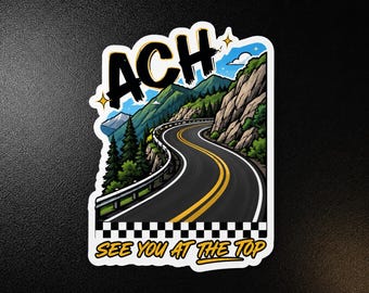 ACH Angeles Crest Highway Stickers