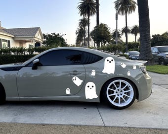 Big Ghost Livery Car Decals | Ghosts Decor | Car Decor | Halloween Vibes (80+ Colors Available)