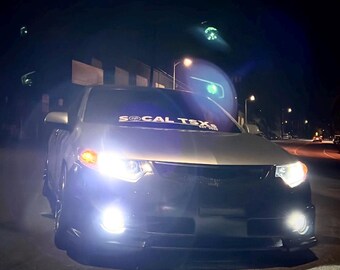 SoCalTSXs Lower Windshield Banner (80+ Colors Available)
