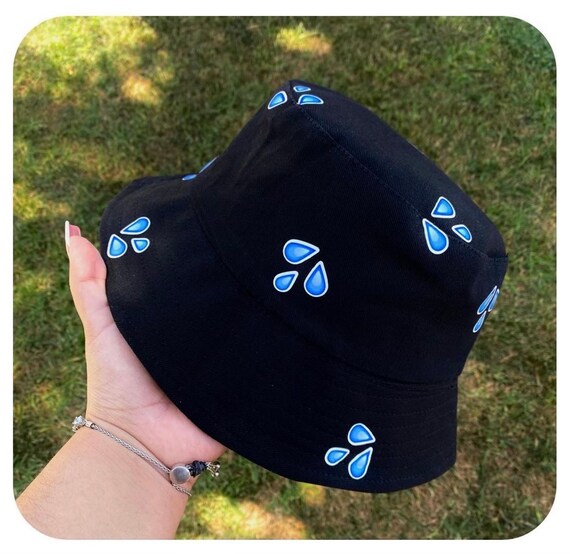 Custom Wet Bucket Hat Emoji Bucket Hat Water Emoji Etsy