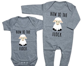 New to the Flock Sheep Baby Shower / Newborn Gift