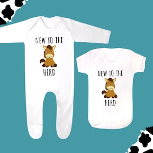 New to the Herd Horse Baby shower / Newborn Gift