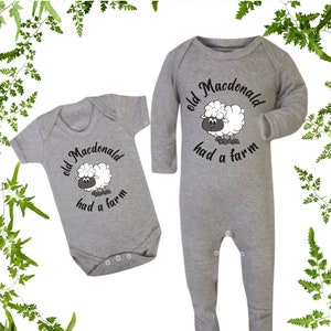 Sheep Baby Clothes / Sheep Baby Wear / Newborn Baby Shower Gift