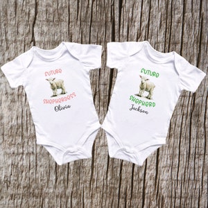 Sheep Baby wear, Baby Lamb,  Newborn Farm Gift, Future Shepherd, Future Shepherdess