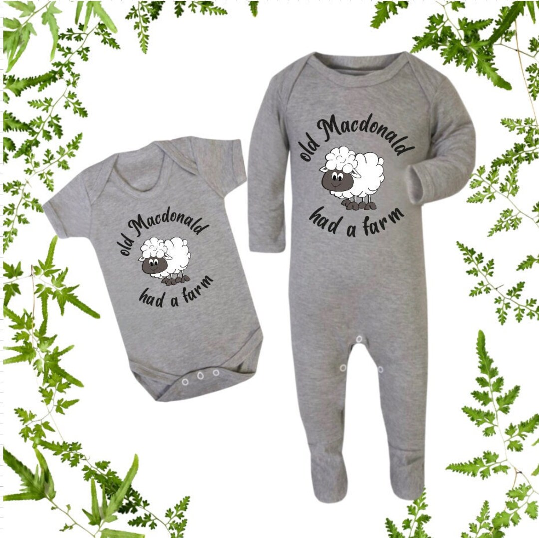 Sheep Baby Clothes / Sheep Baby Wear / Newborn Baby Shower Etsy