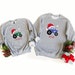 Family Matching Christmas Tractor Jumper | Personalised Christmas Jumper 