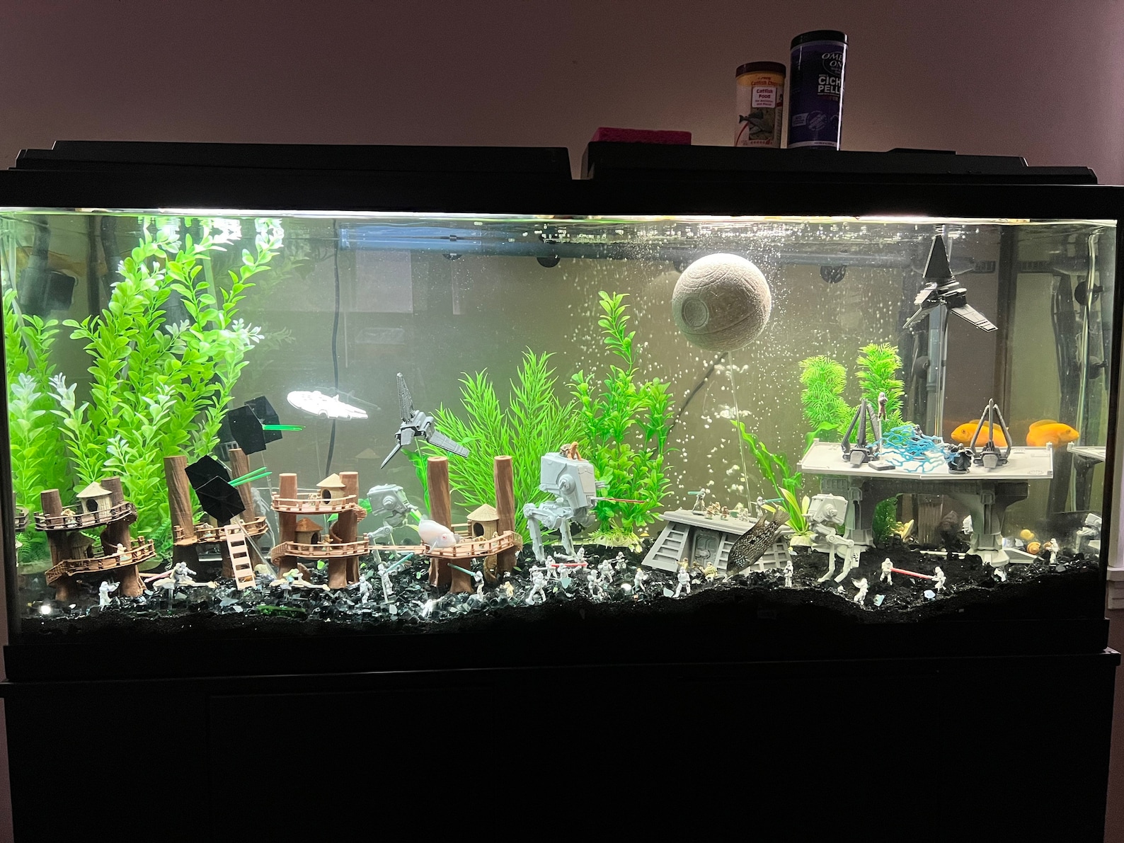 Star Wars Aquarium Decor endor Themed Etsy
