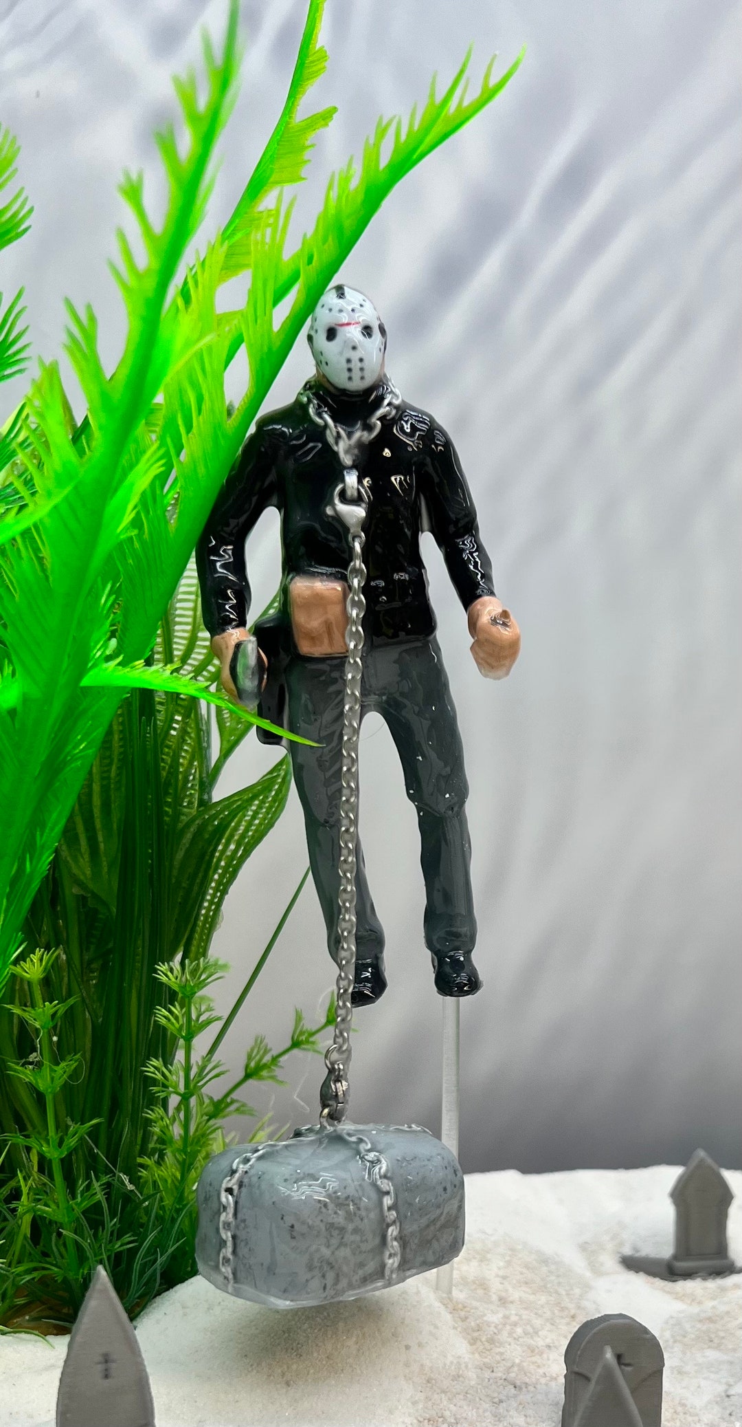 Jason Voorhees Aquarium Decor Etsy