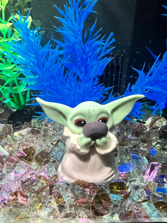 Décor daquarium Bébé Yoda -  France