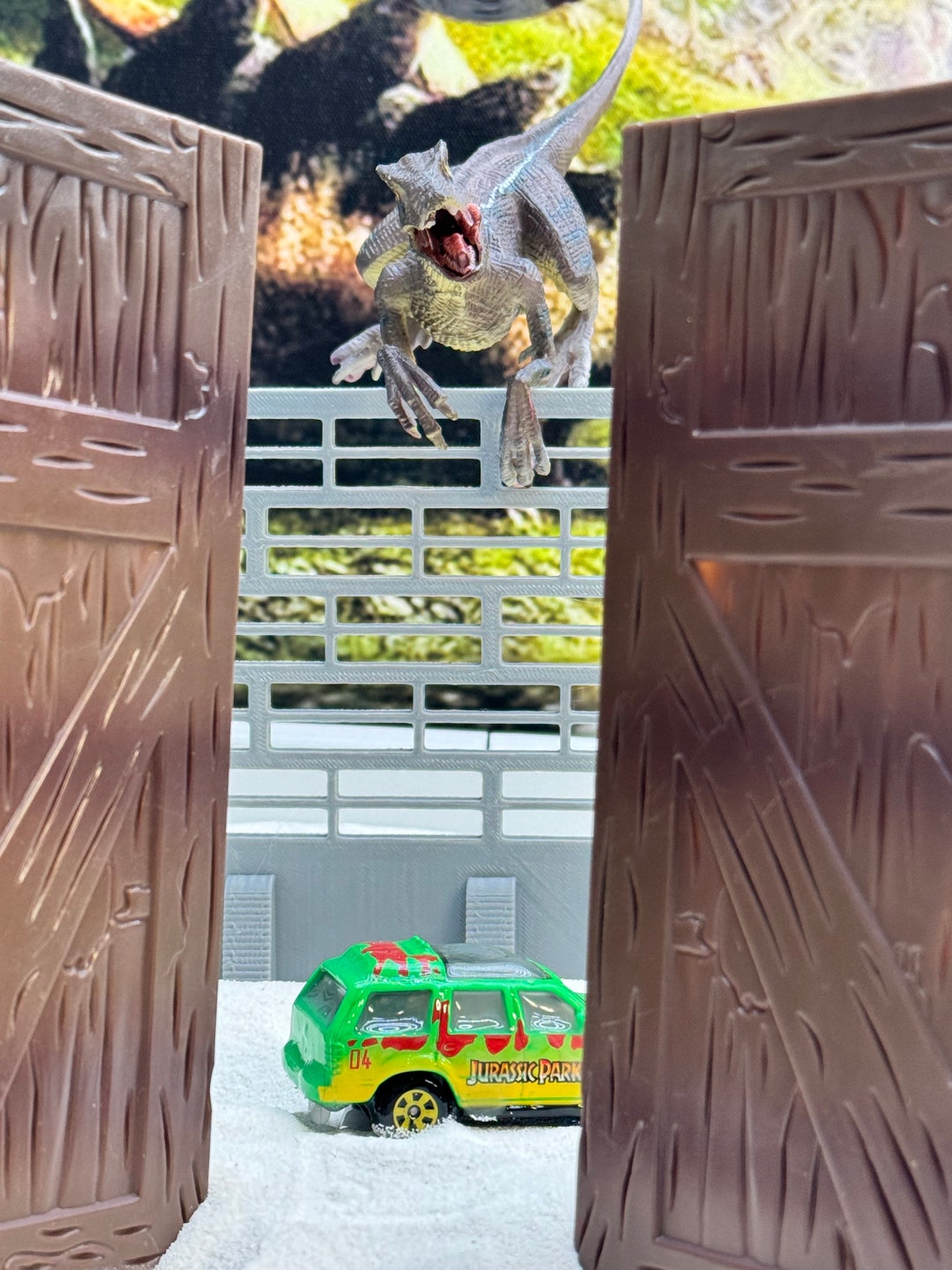 Jurassic Park Aquarium Decor Etsy