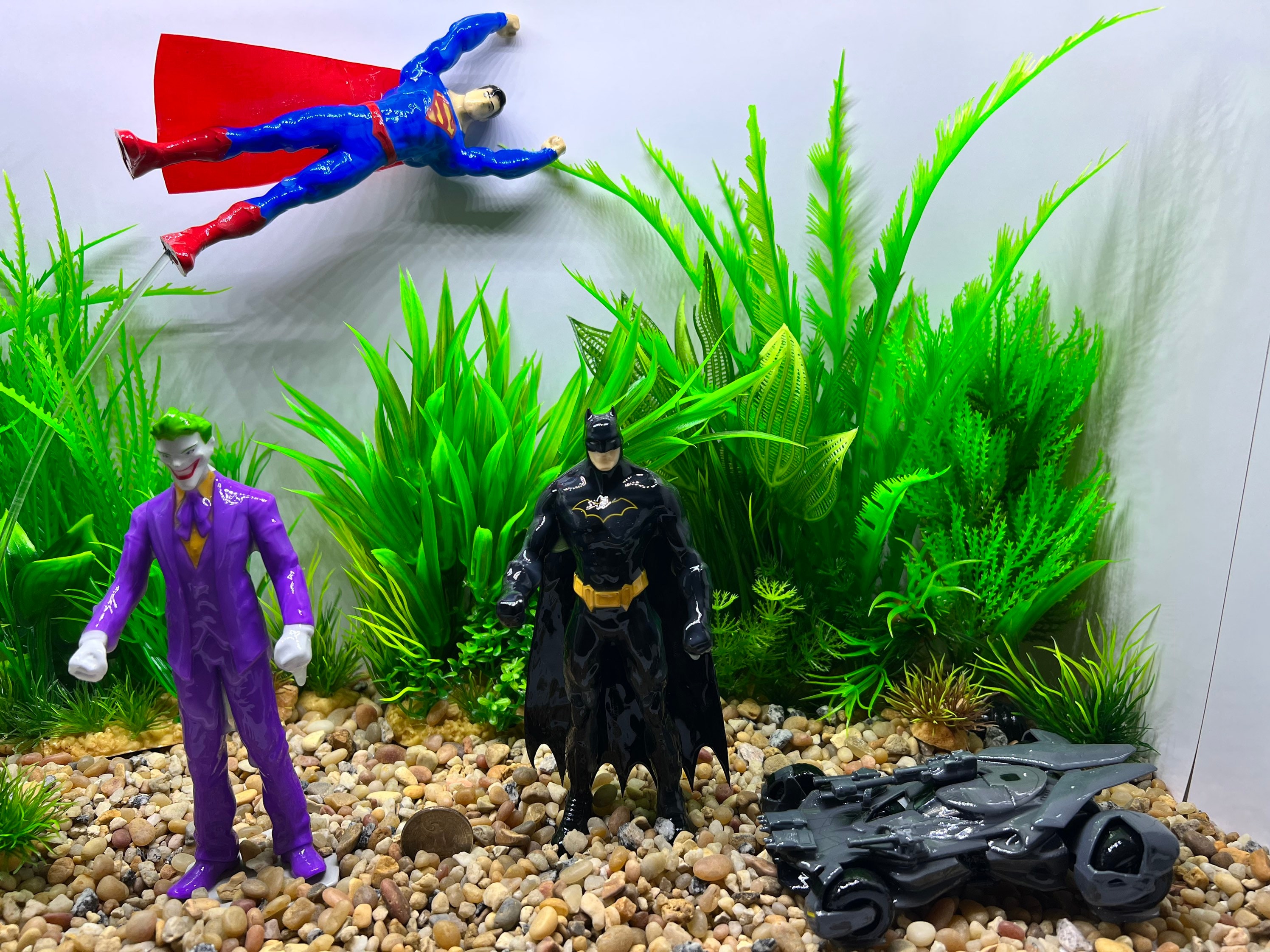 Batman fish tank decorations hotsell