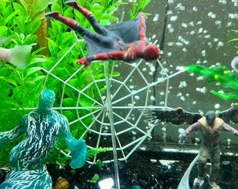 Spiderman Aquarium Decor