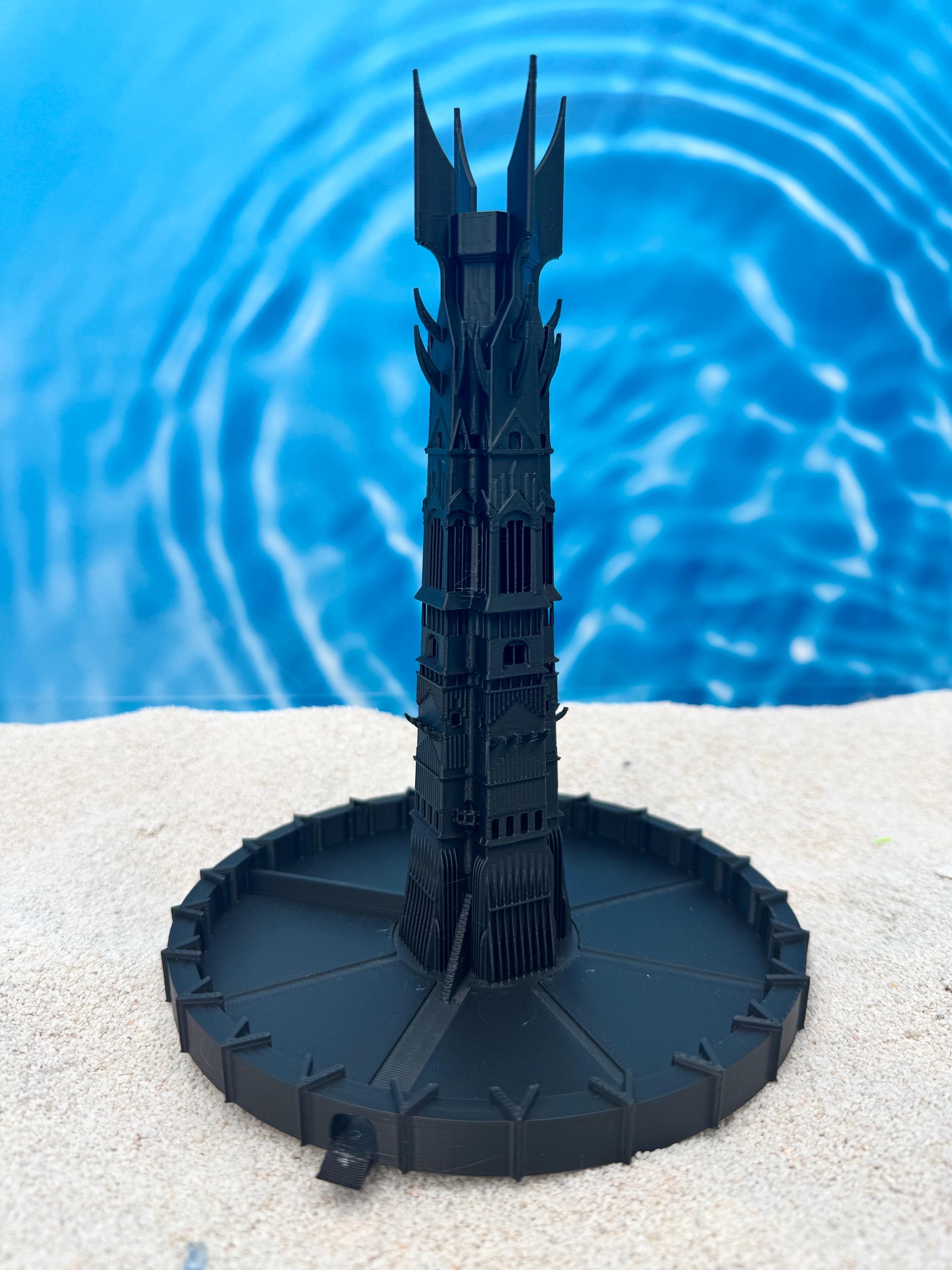 Lord of the Rings aquarium decor Isengard