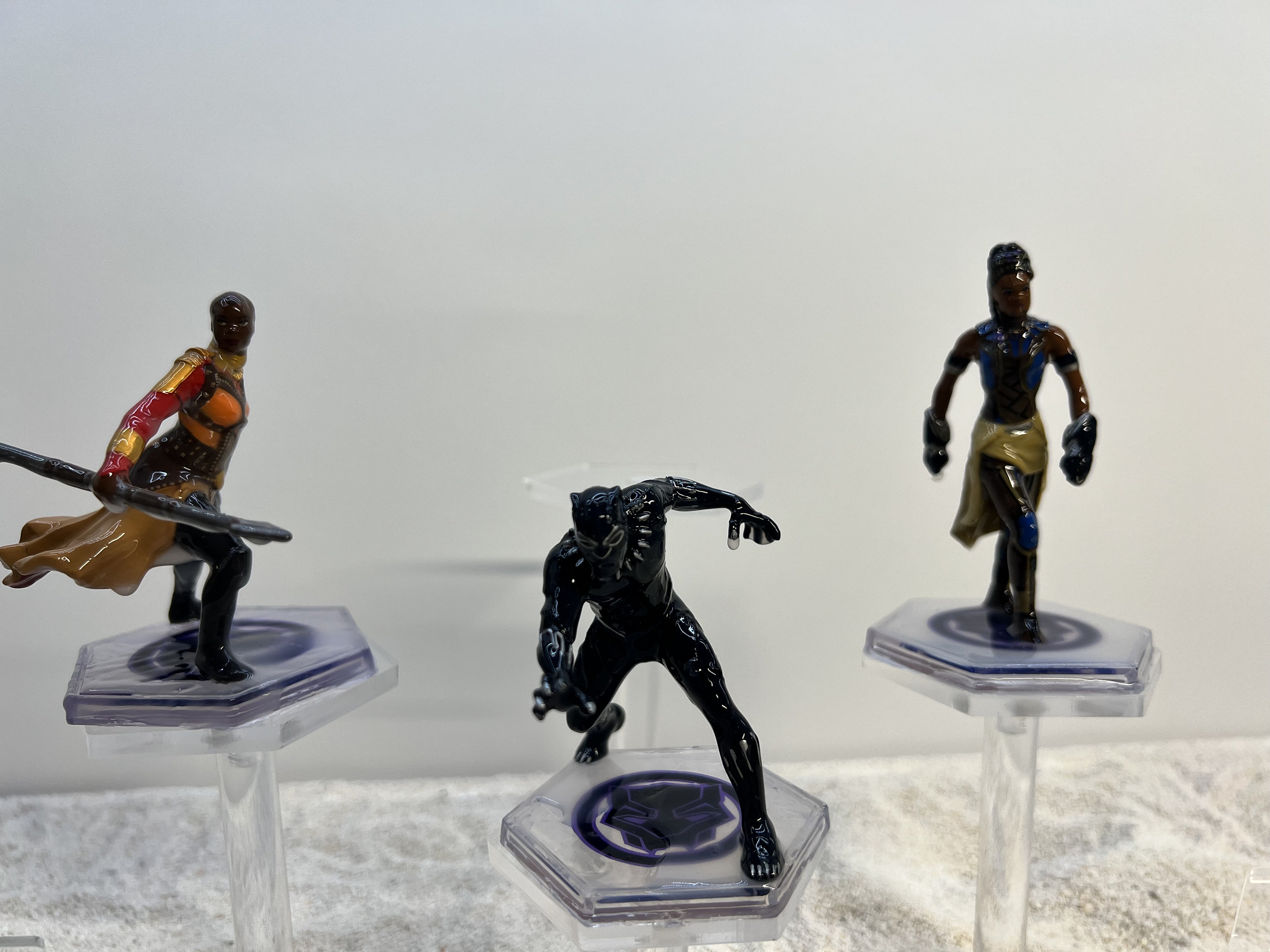 Black panther clearance figure set