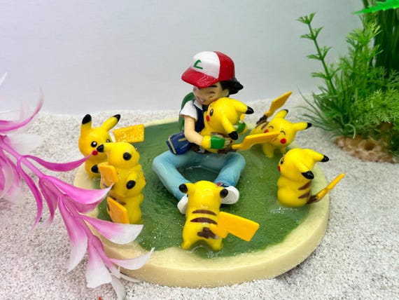 サトシとピカチュウのかわいいディスプレイ - Etsy 日本