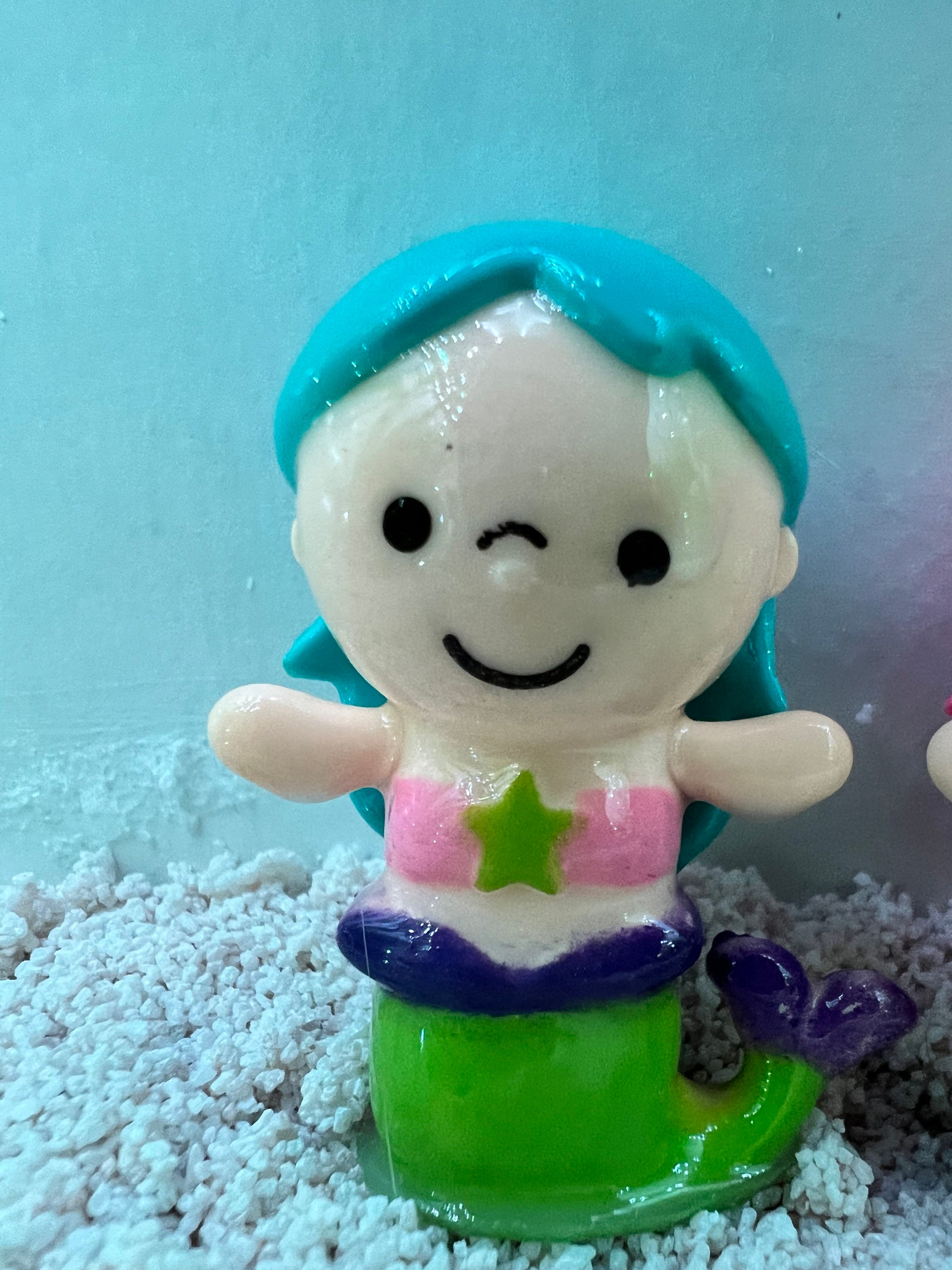 Mermaid aquarium decor