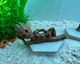 Baby Groot Aquarium Decorations Etsy