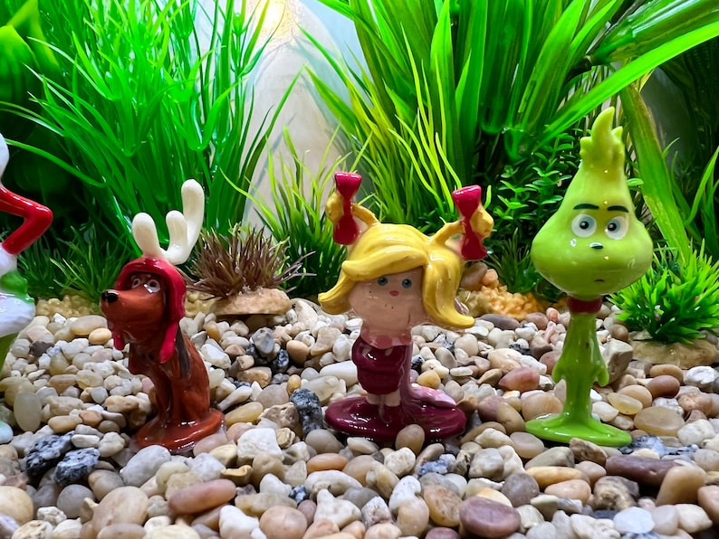 Christmas Aquarium Decor Etsy
