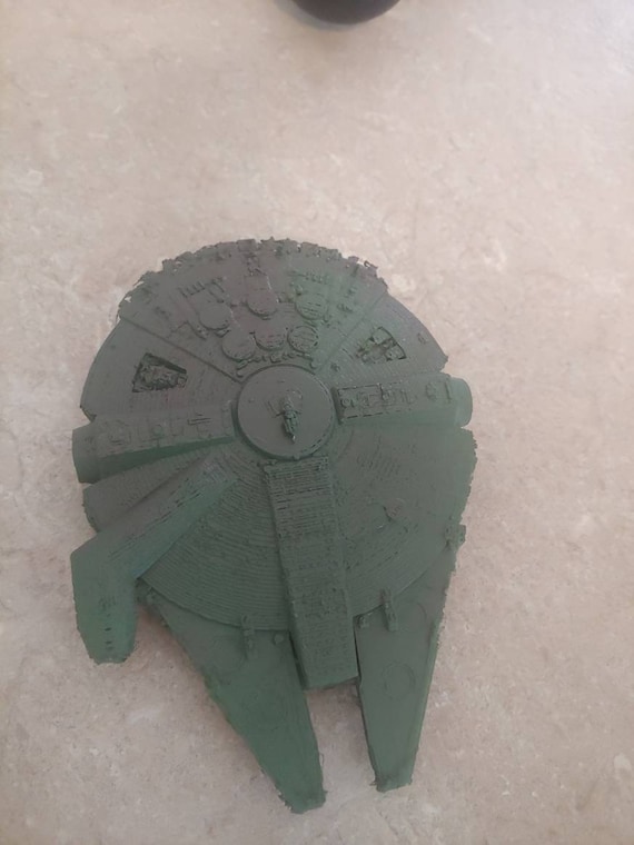スターウォーズ 水槽装飾 ミレニアム・ファルコンとAT-ST - Etsy 日本
