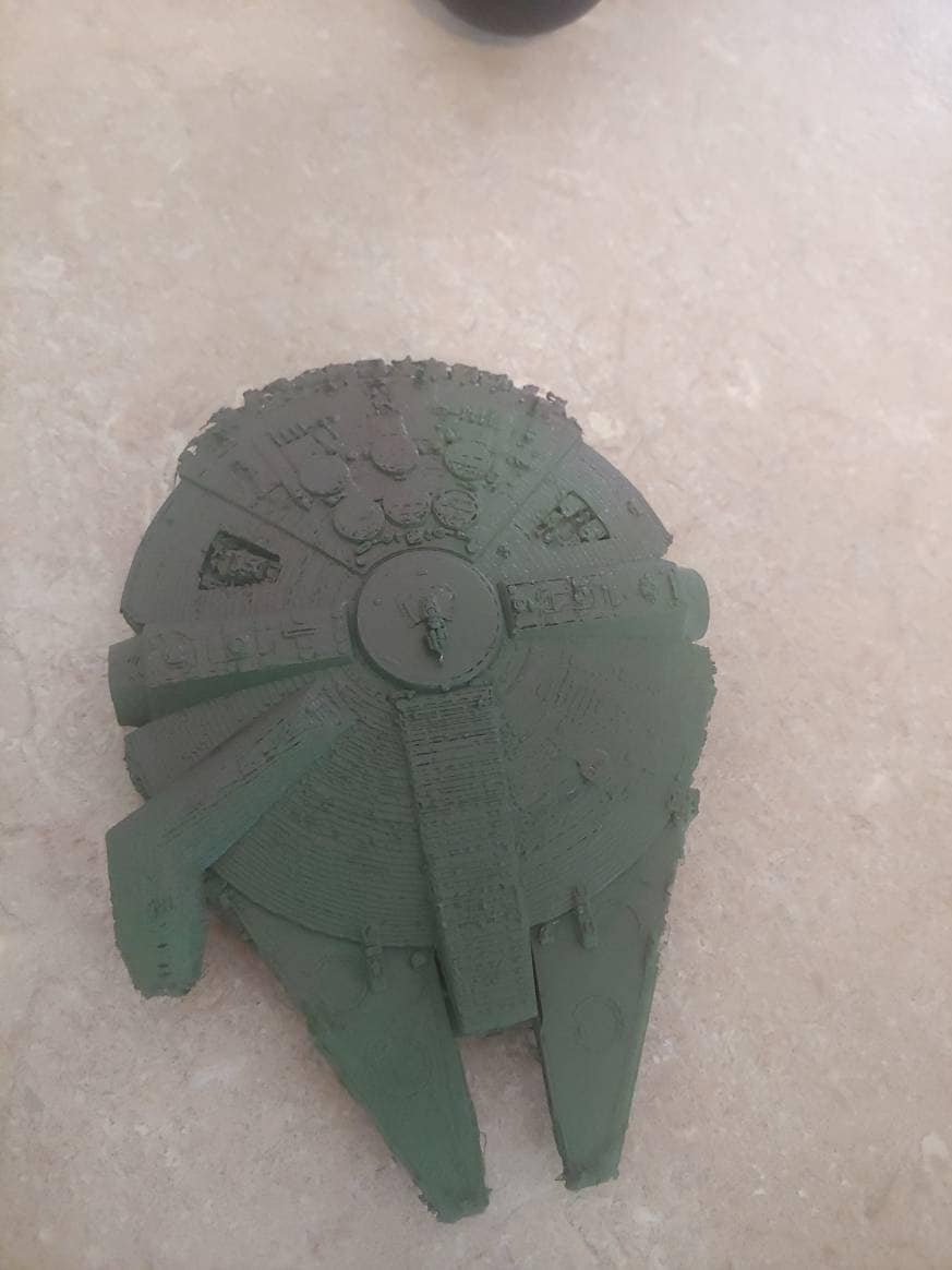 Star Wars Fish Tank Decor Millennium Falcon and At-St - Picture 12 of 12