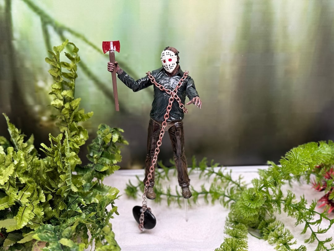 Jason voorhees aquarium decoration deals