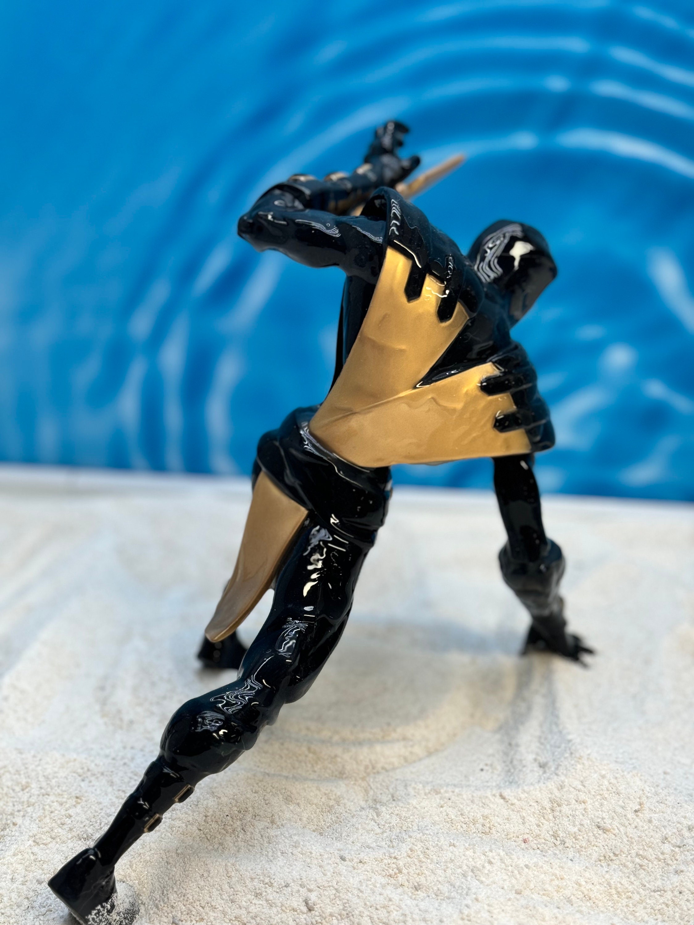 Figurine Porte-clés Ninja Warriors Takeshi Le Meneur - Rare, Neuf En Boîte