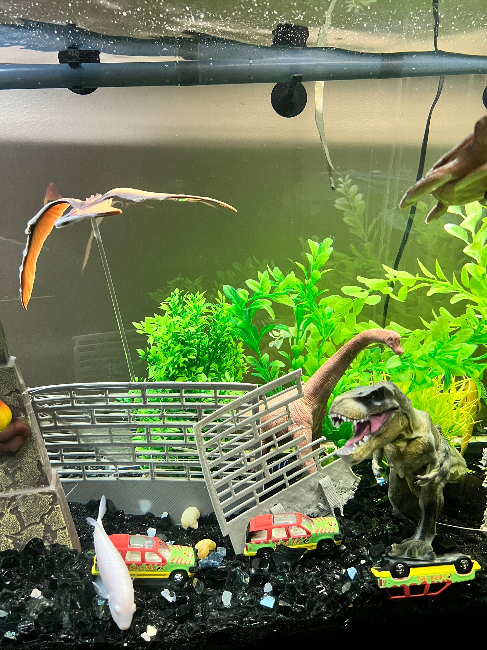 Jurassic World Aquarium Ornaments - Etsy