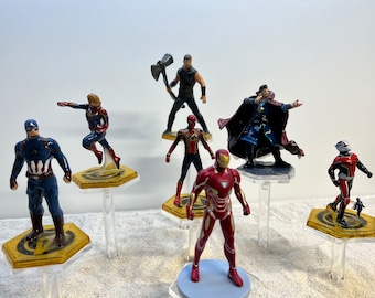 Avengers Aquarium Decor: Food-Safe Superhero Figures