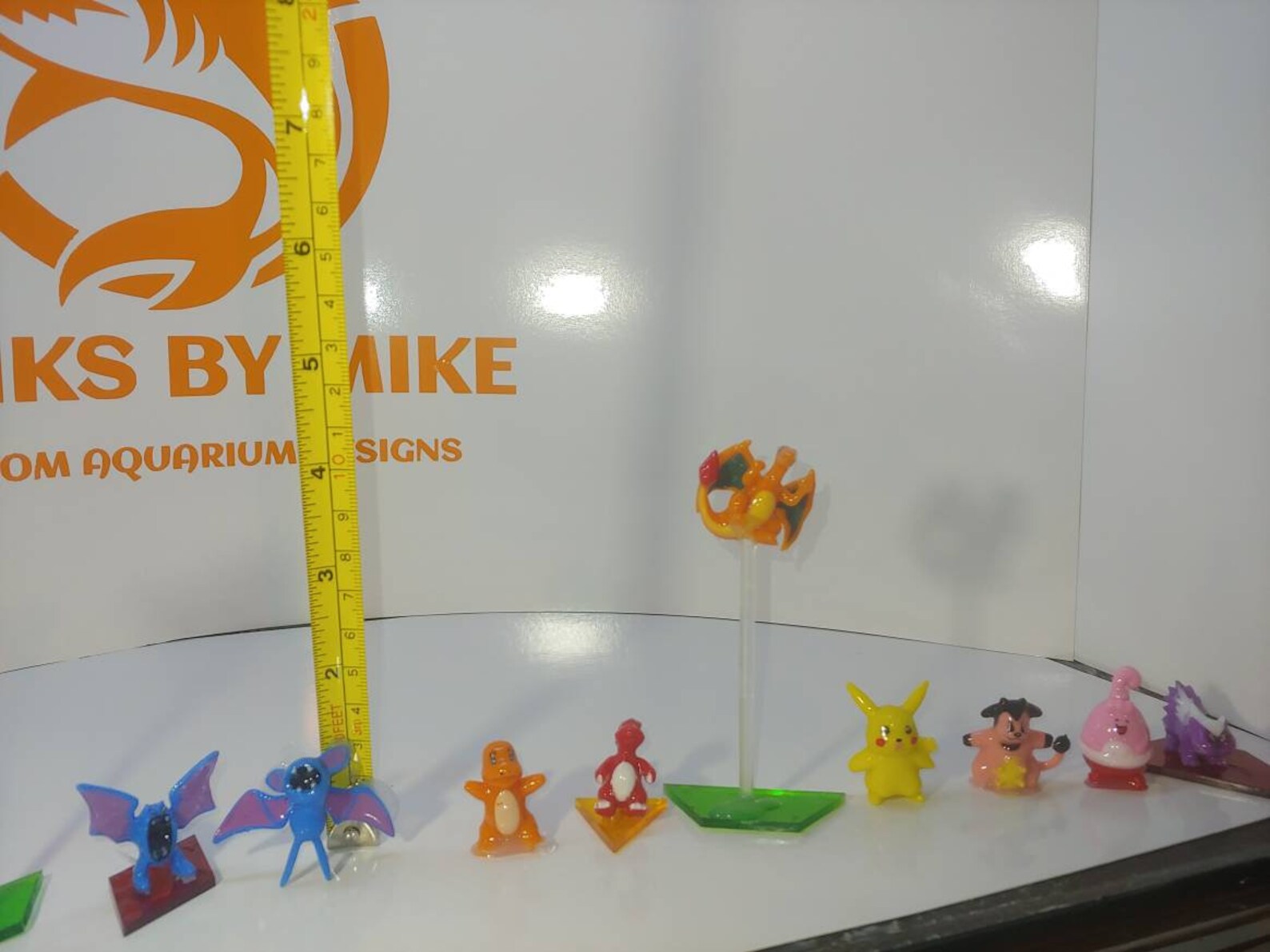 New Pokemon Miniatures Aquarium Decorations Etsy