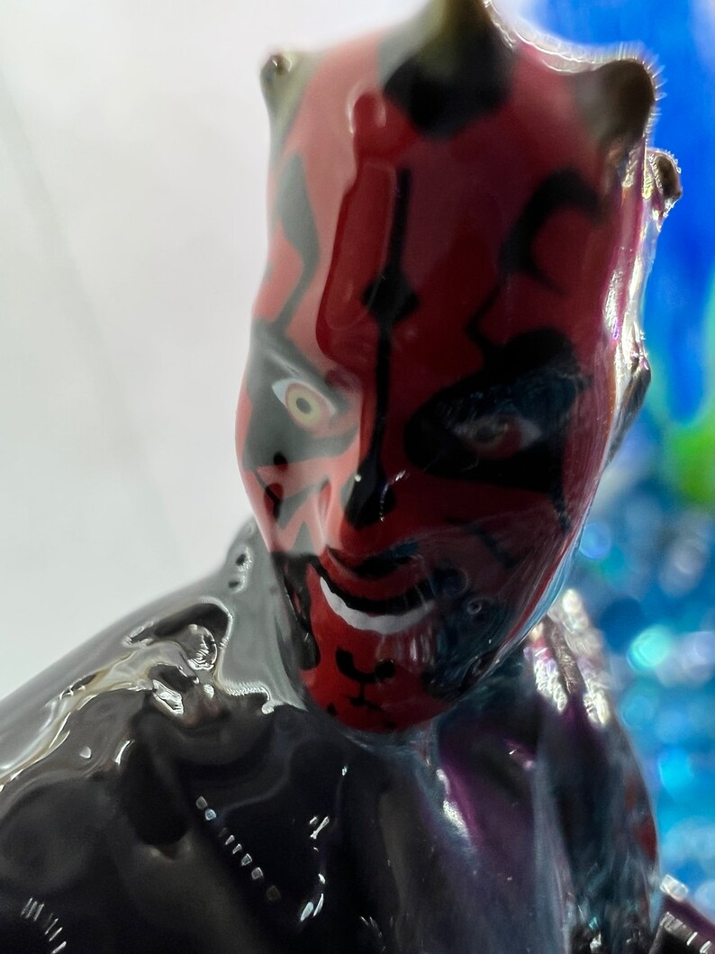 Qui Gon Jin Vs Darth Maul Etsy Israel