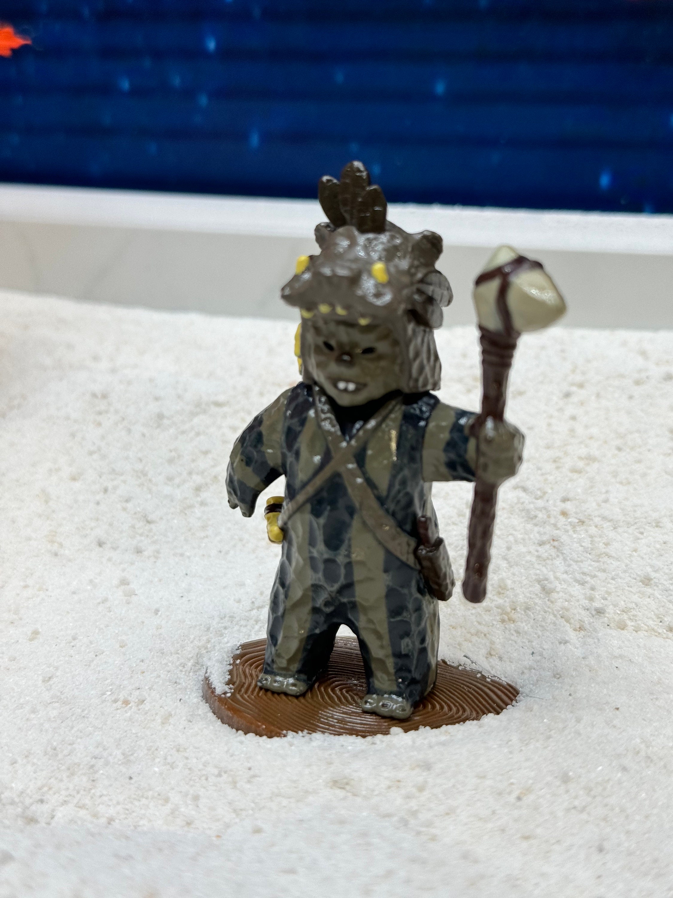 Star Wars fish tank decor Endor Ewoks!