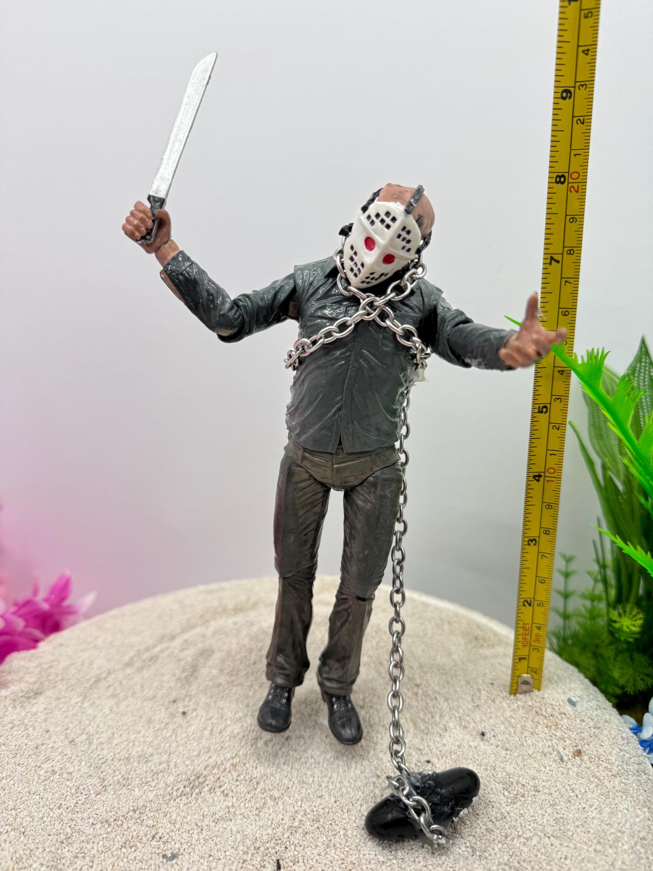 Jason Voorhees aquarium decor