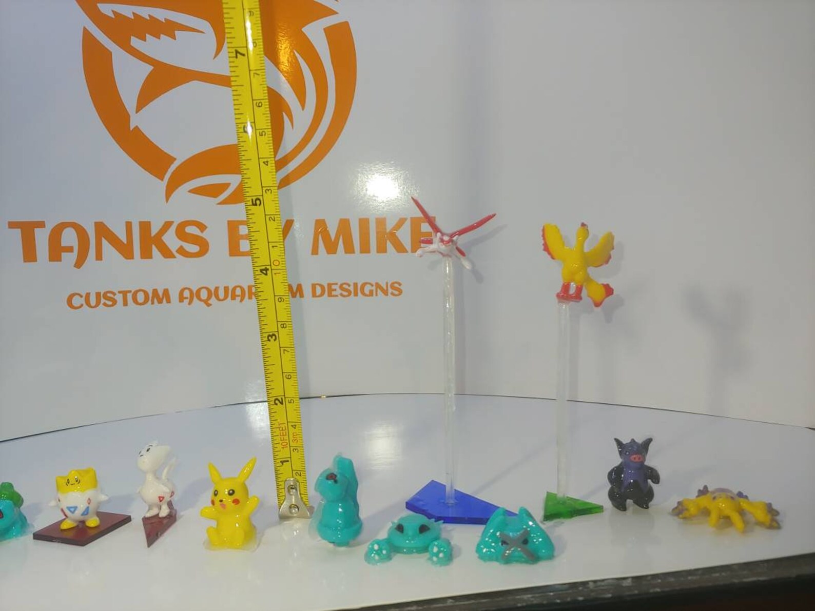 New Pokemon Miniatures Aquarium Decorations Etsy