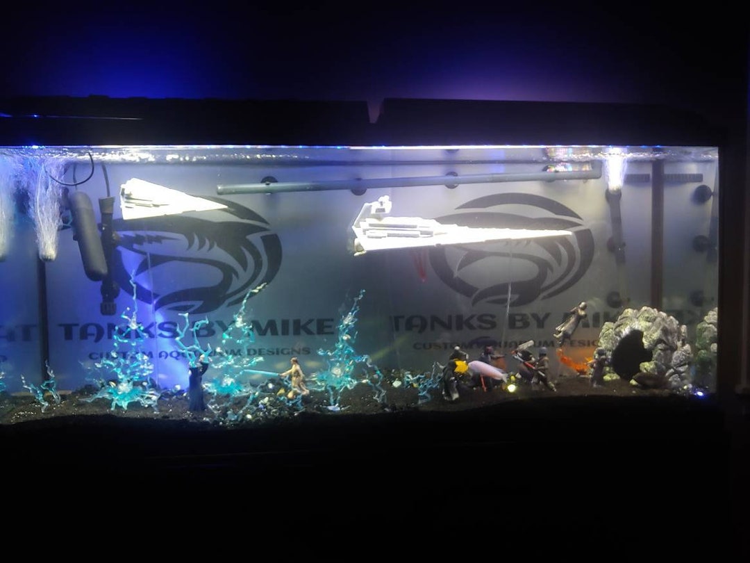 Star Wars Fish Tank Decorations Etsy