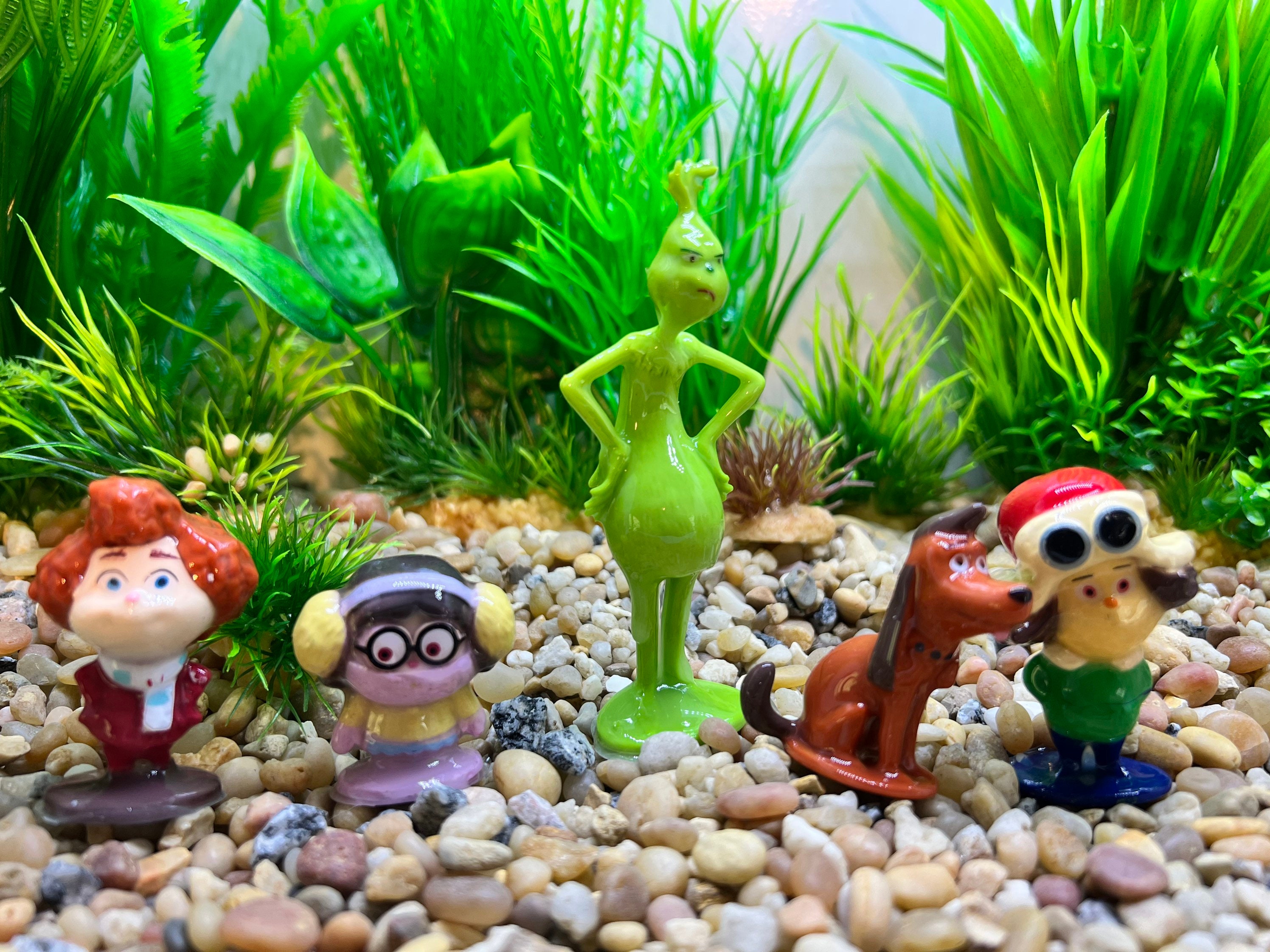 Christmas Aquarium Decor