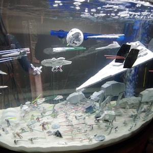 Custom Themed Aquarium Decoration: Food-Safe Coating