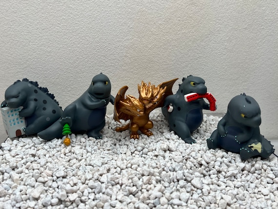 ゴジラ水槽装飾：食品に安全な怪獣水槽オーナメント - Etsy 日本