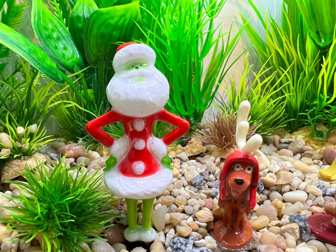 Christmas Aquarium Decor Etsy