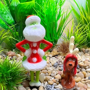 Christmas Aquarium Decor