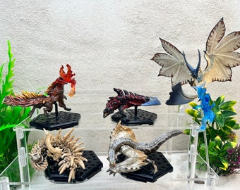 モンスターハンター 3G モンスター生態図鑑5〜10 CAPCOM　フィギュア モンスターハンター 3G モンスター生態図鑑5〜10 CAPCOM フィギュア