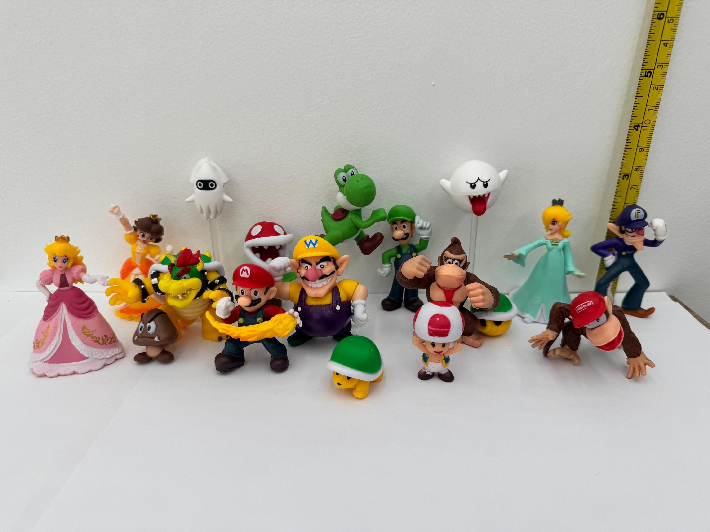 Mario aquarium decor set choices