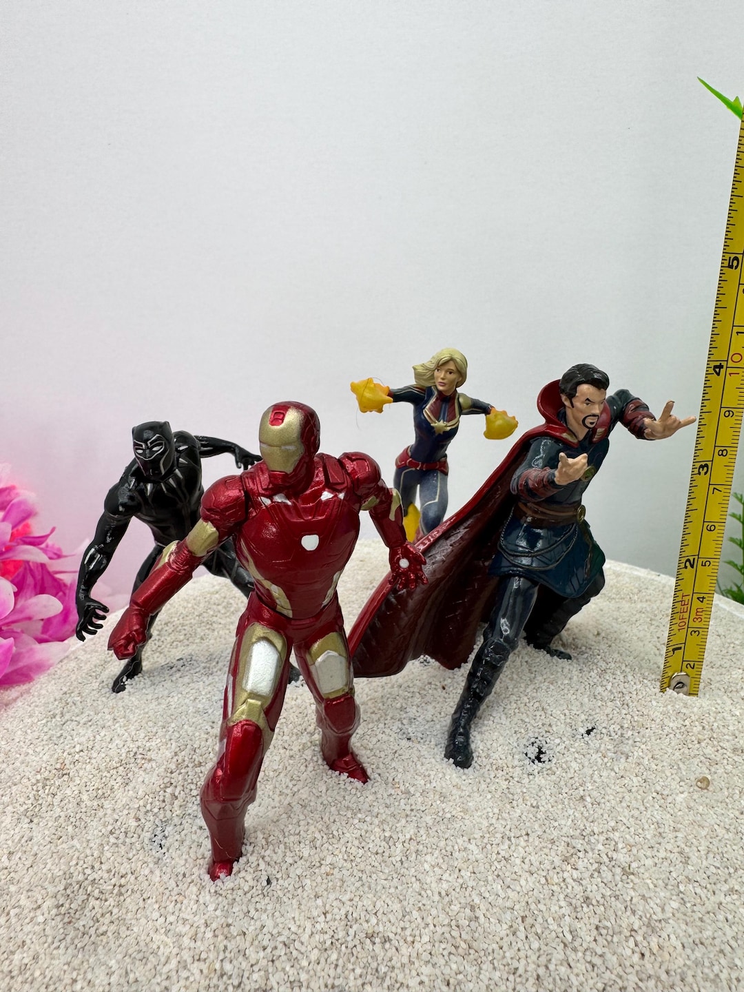 The Avengers Specially Coated Aquarium Decorations